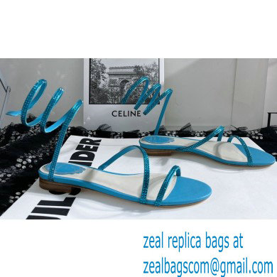 Rene Caovilla Cleo Flat Jewel Sandals 06 2022 - Click Image to Close