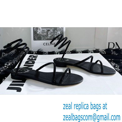 Rene Caovilla Cleo Flat Jewel Sandals 07 2022