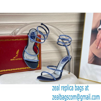 Rene Caovilla Cleo Thin-heeled 9.5cm Jewel Sandals 01 2022
