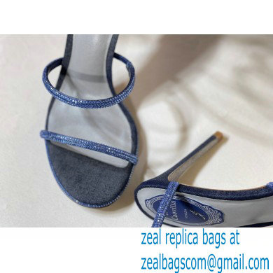 Rene Caovilla Cleo Thin-heeled 9.5cm Jewel Sandals 01 2022 - Click Image to Close