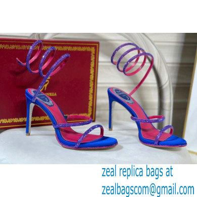 Rene Caovilla Cleo Thin-heeled 9.5cm Jewel Sandals 02 2022