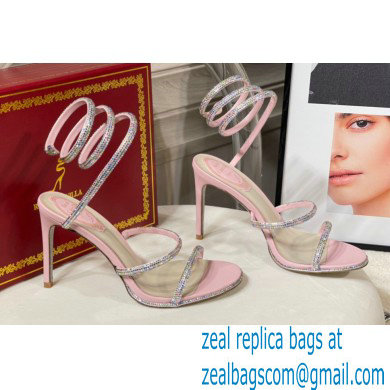 Rene Caovilla Cleo Thin-heeled 9.5cm Jewel Sandals 03 2022