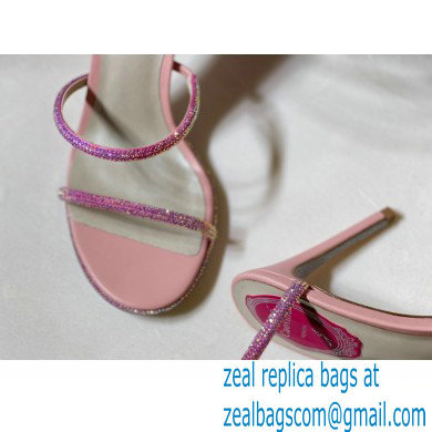 Rene Caovilla Cleo Thin-heeled 9.5cm Jewel Sandals 04 2022