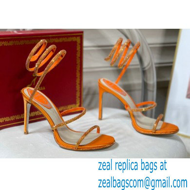 Rene Caovilla Cleo Thin-heeled 9.5cm Jewel Sandals 06 2022