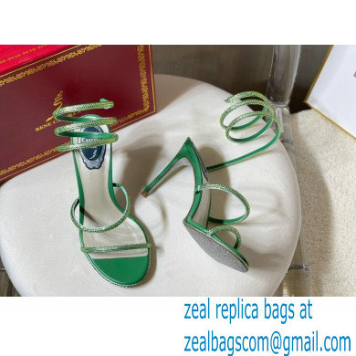 Rene Caovilla Cleo Thin-heeled 9.5cm Jewel Sandals 07 2022