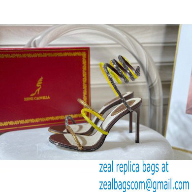 Rene Caovilla Cleo Thin-heeled 9.5cm Jewel Sandals 08 2022