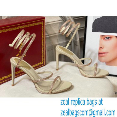Rene Caovilla Cleo Thin-heeled 9.5cm Jewel Sandals 11 2022