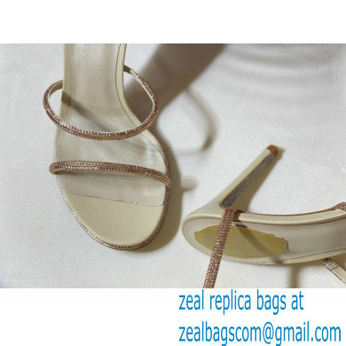 Rene Caovilla Cleo Thin-heeled 9.5cm Jewel Sandals 11 2022 - Click Image to Close