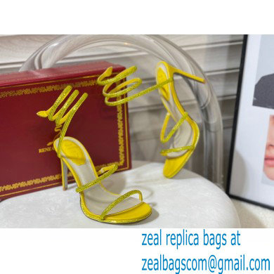 Rene Caovilla Cleo Thin-heeled 9.5cm Jewel Sandals 14 2022 - Click Image to Close