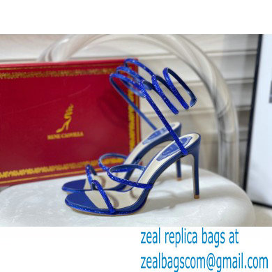 Rene Caovilla Cleo Thin-heeled 9.5cm Jewel Sandals 16 2022 - Click Image to Close
