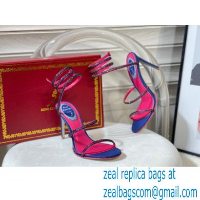 Rene Caovilla Cleo Thin-heeled 9.5cm Jewel Sandals 18 2022 - Click Image to Close