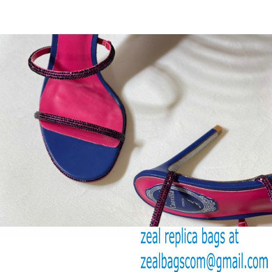 Rene Caovilla Cleo Thin-heeled 9.5cm Jewel Sandals 18 2022 - Click Image to Close