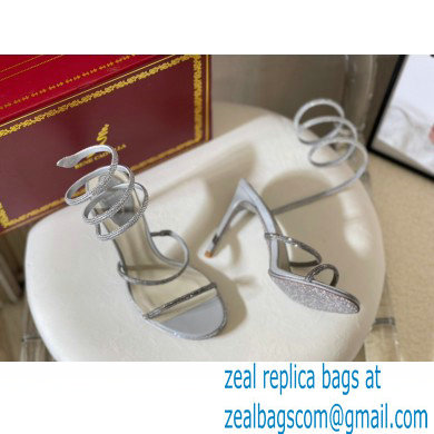Rene Caovilla Cleo Thin-heeled 9.5cm Jewel Sandals 19 2022
