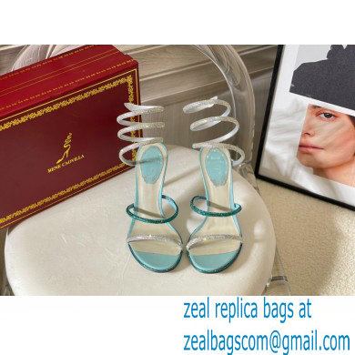 Rene Caovilla Cleo Thin-heeled 9.5cm Jewel Sandals 20 2022 - Click Image to Close