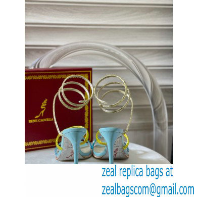 Rene Caovilla Cleo Thin-heeled 9.5cm Jewel Sandals 21 2022