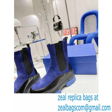 Stuart Weitzman Norah Chelsea Booties Blue 2022