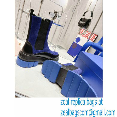 Stuart Weitzman Norah Chelsea Booties Blue 2022