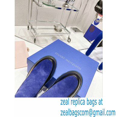 Stuart Weitzman Norah Chelsea Booties Blue 2022