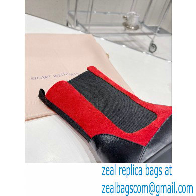 Stuart Weitzman Norah Chelsea Booties Red 2022