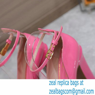 Valentino Heel 15.5cm platform 5.5cm Tan-Go Pointy Pumps in patent leather Pink 2022