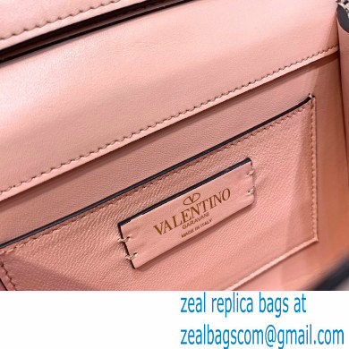 Valentino Mini VSling Bag with Sparkling Crystal Embroidery pink gold 2022