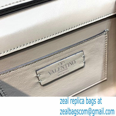 Valentino Mini VSling Bag with Sparkling Crystal Embroidery silver 2022