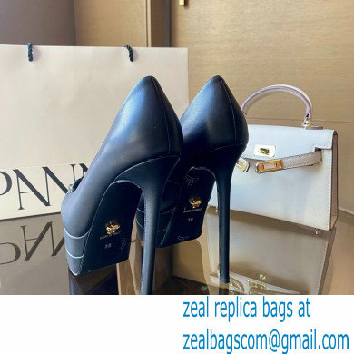 Versace Heel 15.5cm platform 1.5cm Barocco Palazzo La Medusa Pumps Black 2022 - Click Image to Close