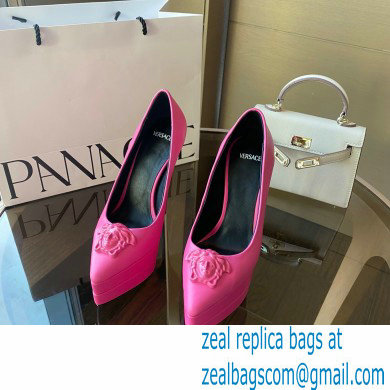 Versace Heel 15.5cm platform 1.5cm Barocco Palazzo La Medusa Pumps Fuchsia 2022