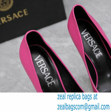 Versace Heel 15.5cm platform 1.5cm Barocco Palazzo La Medusa Pumps Fuchsia/Black/Orange 2022