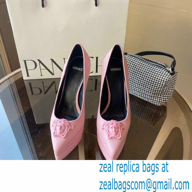 Versace Heel 15.5cm platform 1.5cm Barocco Palazzo La Medusa Pumps Pink 2022