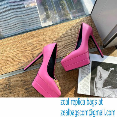 Versace Heel 15.5cm platform 1.5cm Virtus Pumps Fuchsia 2022