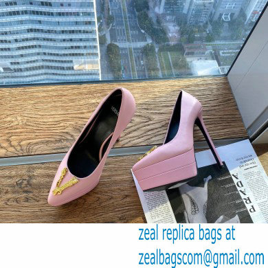 Versace Heel 15.5cm platform 1.5cm Virtus Pumps Pink 2022