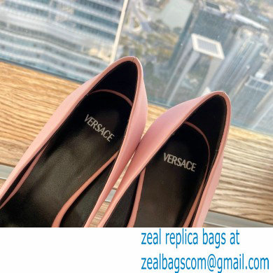 Versace Heel 15.5cm platform 1.5cm Virtus Pumps Pink 2022 - Click Image to Close