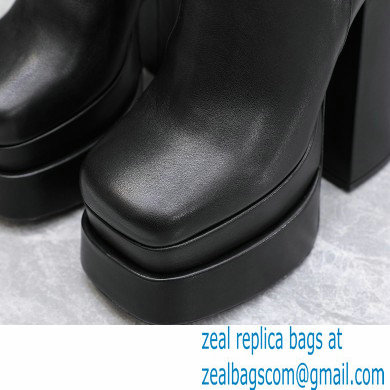 Versace Heel 15.5cm platform 6cm Aevitas Boots Black 2022 - Click Image to Close