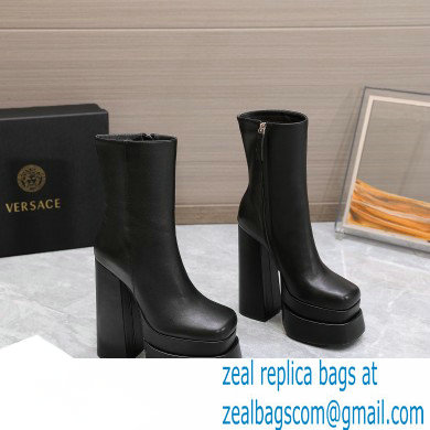 Versace Heel 15.5cm platform 6cm Aevitas Boots Black 2022 - Click Image to Close