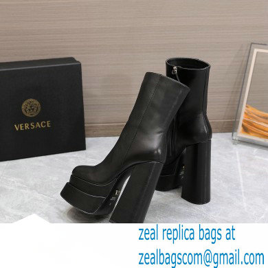 Versace Heel 15.5cm platform 6cm Aevitas Boots Black 2022 - Click Image to Close