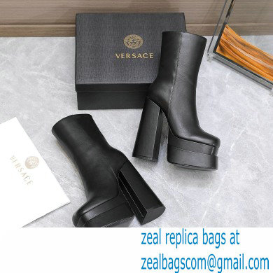 Versace Heel 15.5cm platform 6cm Aevitas Boots Black 2022 - Click Image to Close