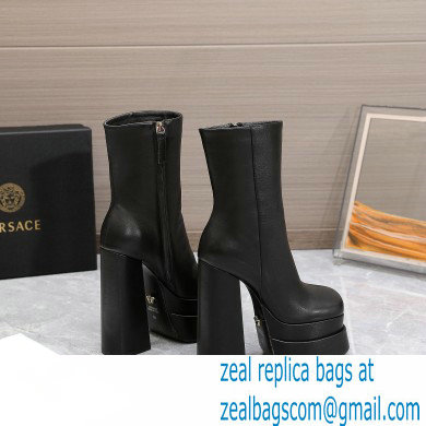 Versace Heel 15.5cm platform 6cm Aevitas Boots Black 2022 - Click Image to Close