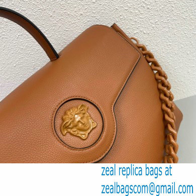 Versace La Medusa Large Handbag 308 Caramel