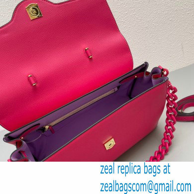 Versace La Medusa Large Handbag 308 Fuchsia