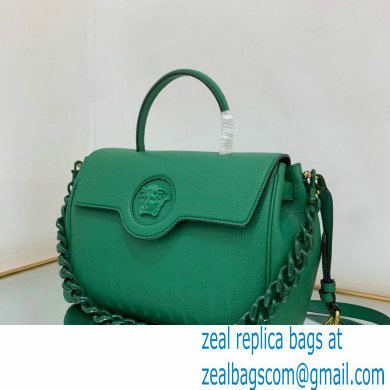Versace La Medusa Large Handbag 308 Green