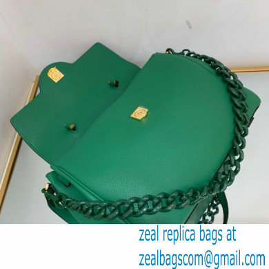 Versace La Medusa Large Handbag 308 Green