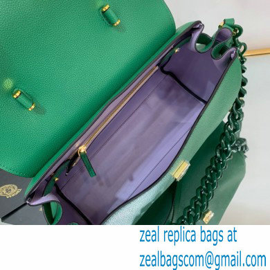 Versace La Medusa Large Handbag 308 Green