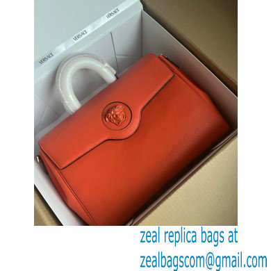 Versace La Medusa Large Handbag 308 Orange Red