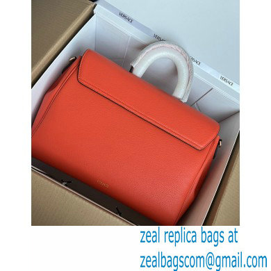 Versace La Medusa Large Handbag 308 Orange Red