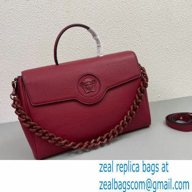 Versace La Medusa Large Handbag 308 Red