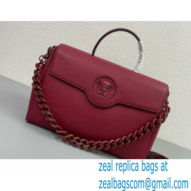 Versace La Medusa Large Handbag 308 Red