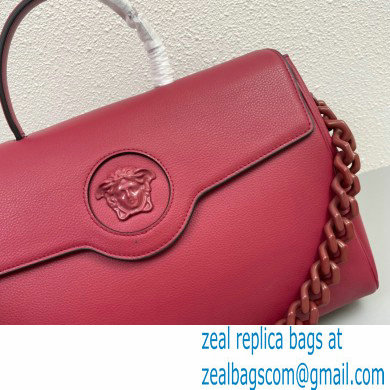 Versace La Medusa Large Handbag 308 Red - Click Image to Close