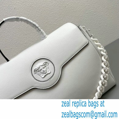 Versace La Medusa Large Handbag 308 White