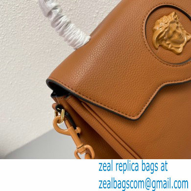 Versace La Medusa Medium Handbag 307 Caramel